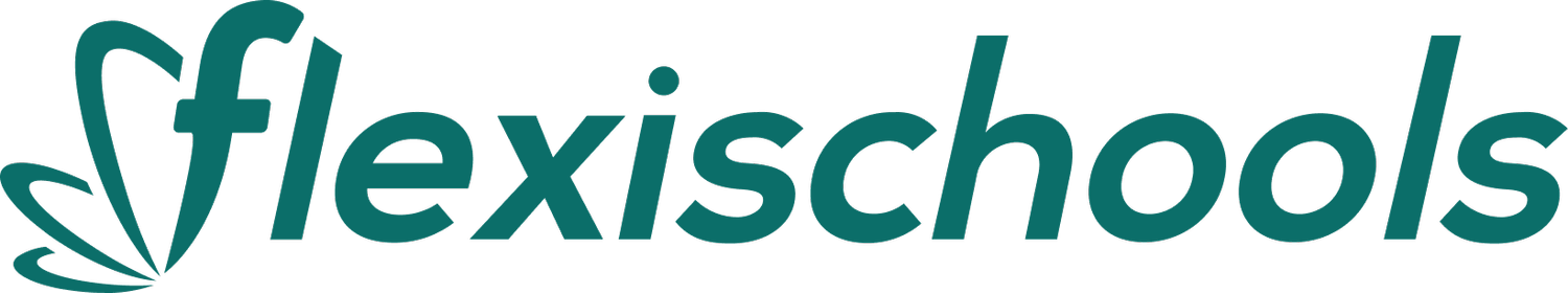 The logo for Flexischools. 